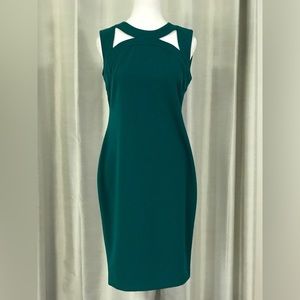 Fitted Teal Green Sheath